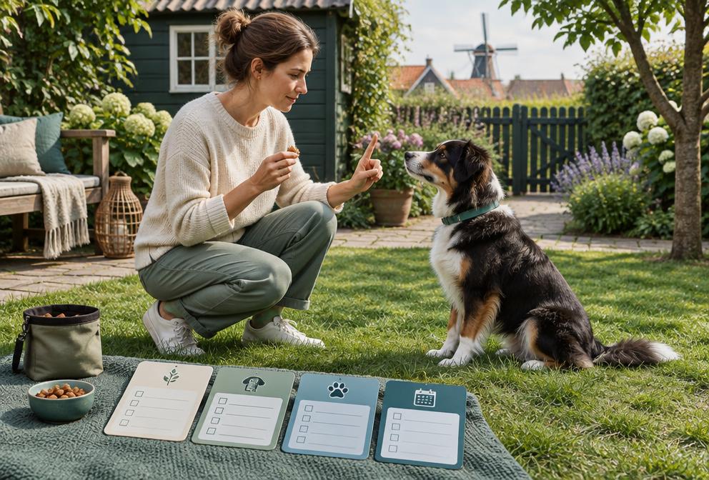 Illustratie bij Blaffen afleren: stappenplan in vier weken