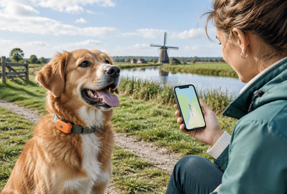 Illustratie bij GPS-tracker voor je hond: hoe werkt het?