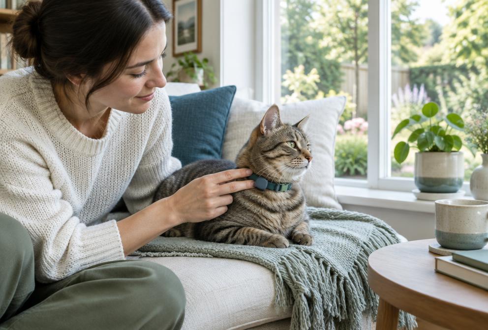 Illustratie bij GPS-tracker voor katten: waar let je op?