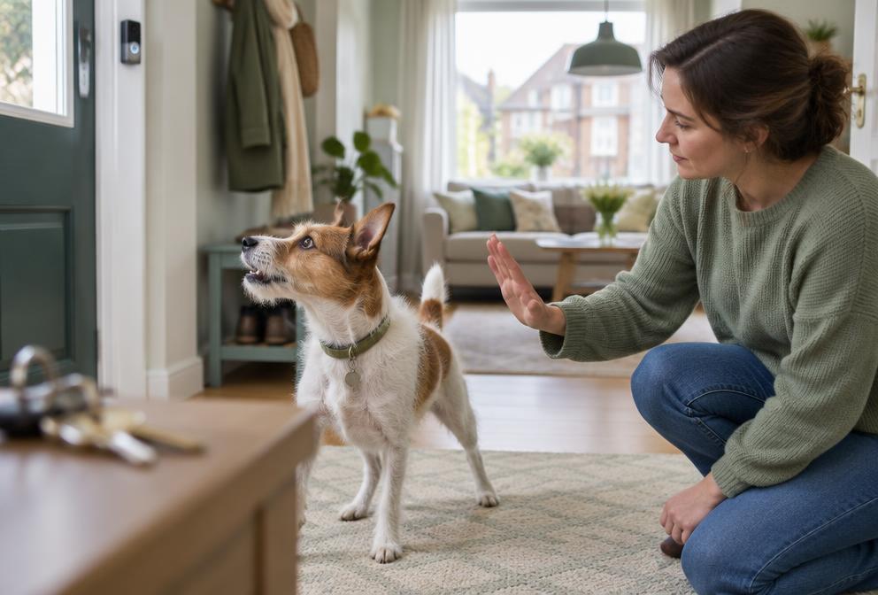 Illustratie bij Hond blaft bij elk geluid: zo pak je alarmblaffen aan