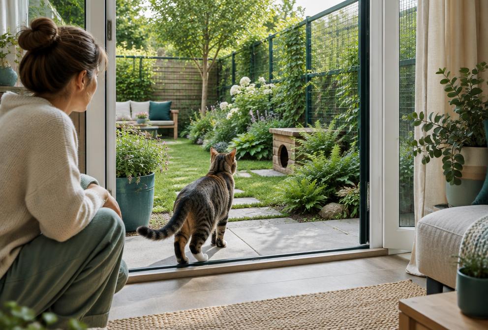 Illustratie bij Kat veilig buiten laten: opties op een rij