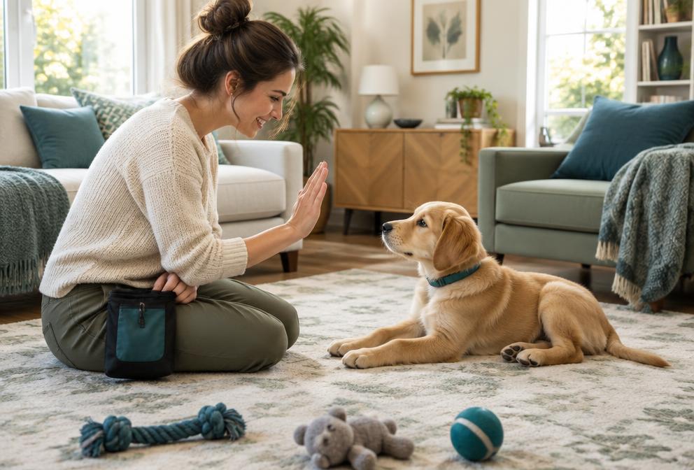 Illustratie bij Blaffen afleren bij een puppy: wat wel en niet werkt