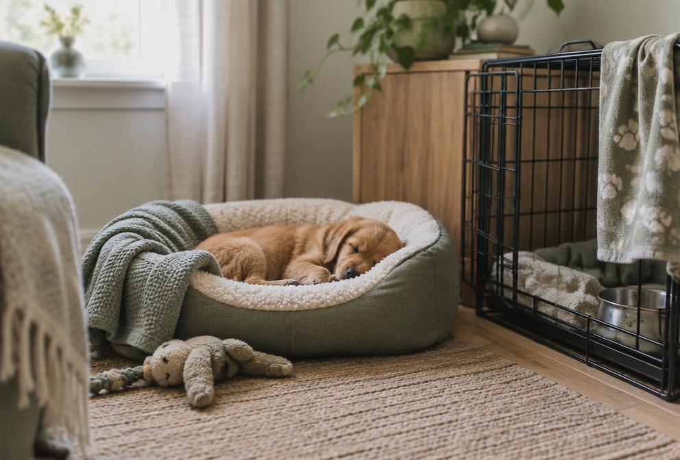 Illustratie bij De eerste week met je puppy in huis